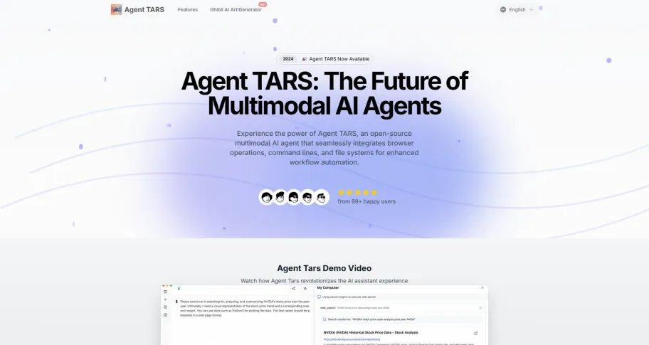 TARS网页截图,TARS网页快照