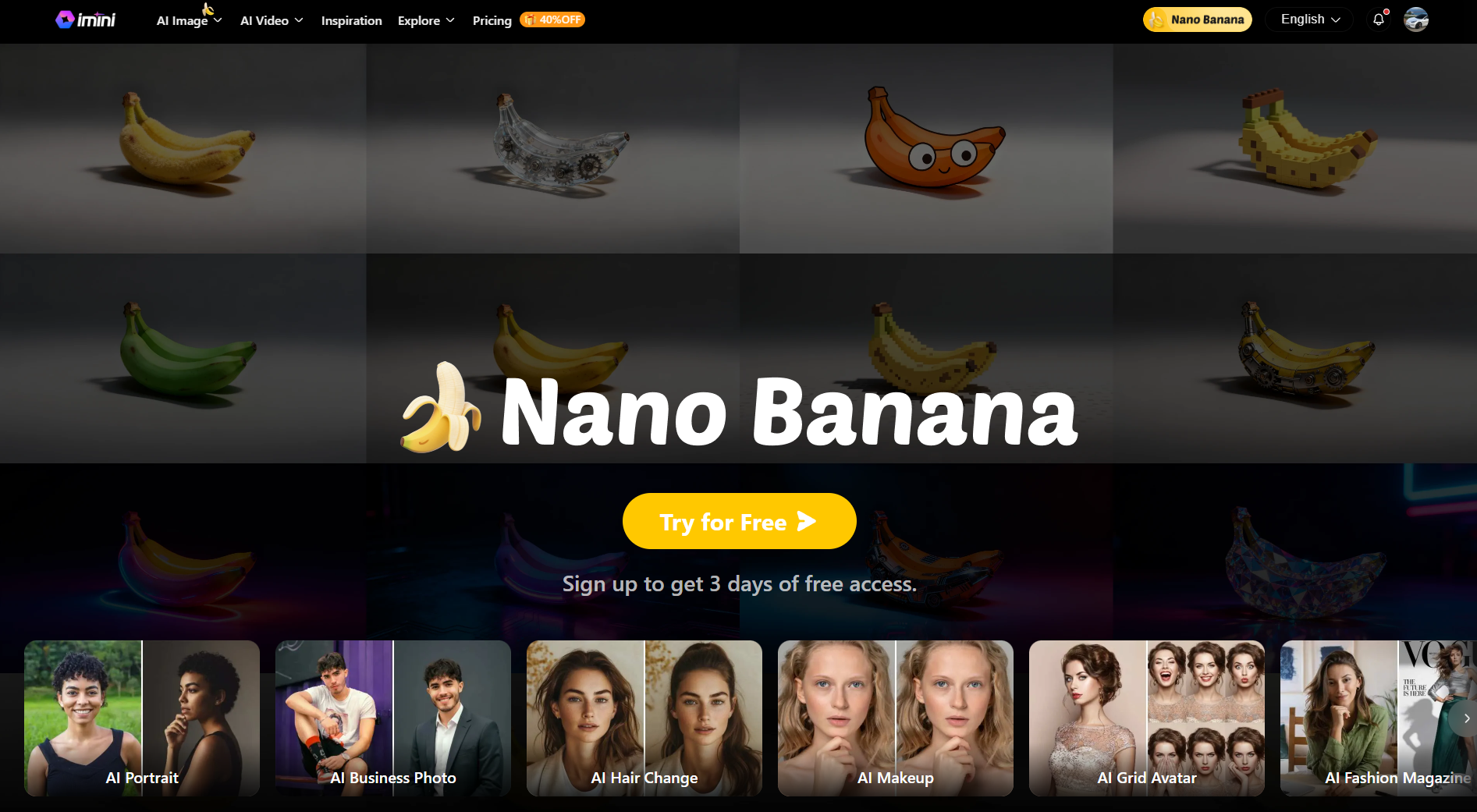 Nano Banana 2网页截图,Nano Banana 2网页快照