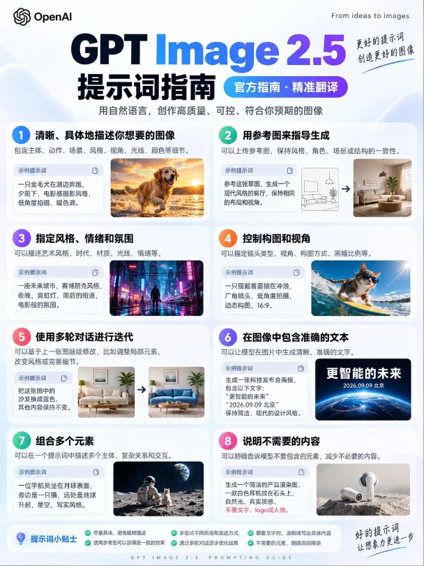 GPT-Image 2.5玩法提示词