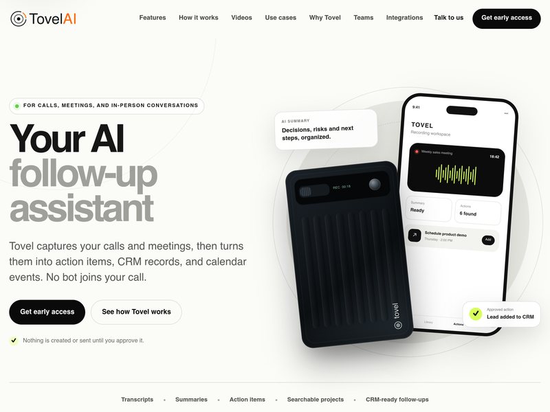 Tovel网页截图,Tovel网页快照