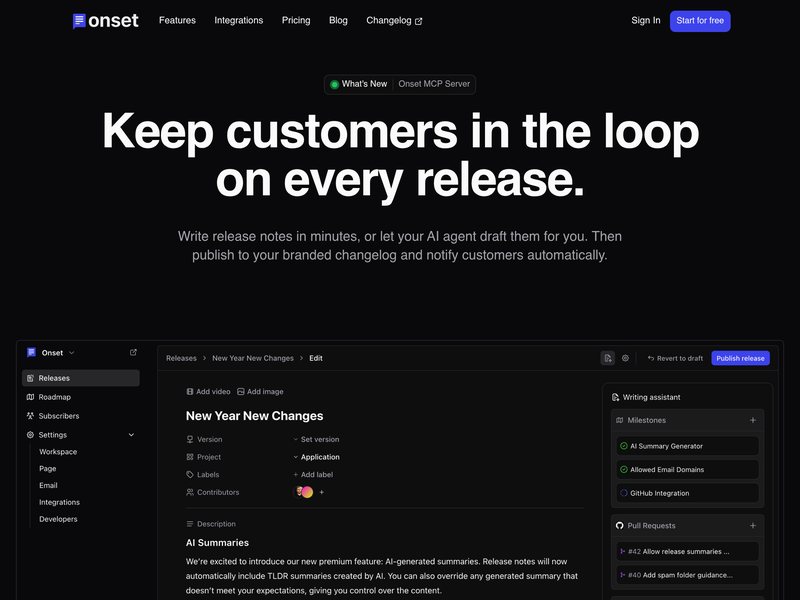 Onset网页截图,Onset网页快照