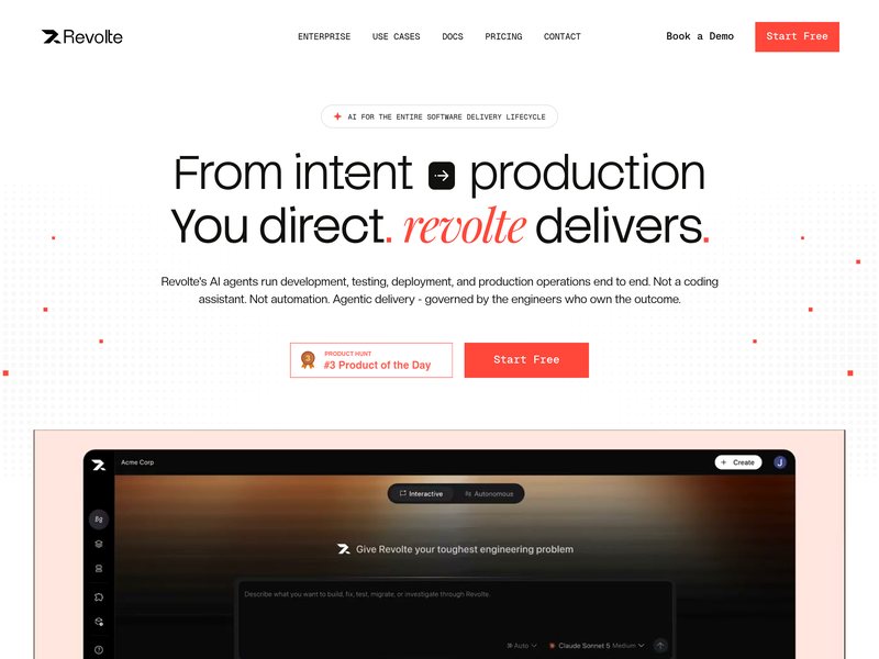Revolte网页截图,Revolte网页快照