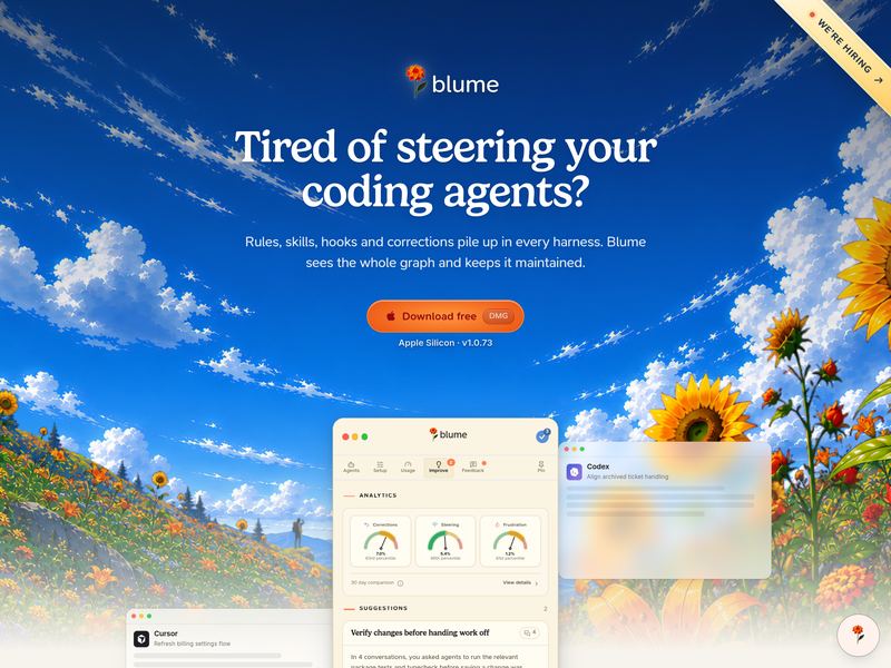 Blume Sidecar网页截图,Blume Sidecar网页快照