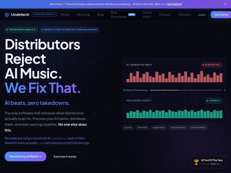 Undetectr网页截图,Undetectr网页快照